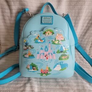 Disneyland 65 year anniversary Disney loungefly rare collectible backpack